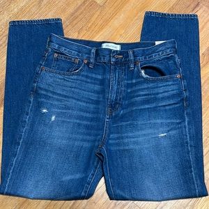 Madewell perfect vintage jean. Size 29